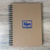 Carnet de notes A5 beige – vue de face
