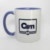 Mug COM 64 blanc – vue face, impression nette